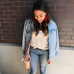 Jackets & Coats - Oversized jean jacket. Jackets & Coats - Oversized jean jacket.